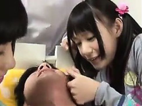 Beautiful Japanese Sluts Dominating A Guy