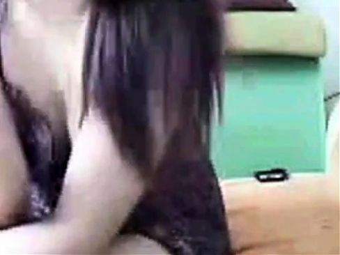 Asian Chinese Girl Shows Boobs on Webcam